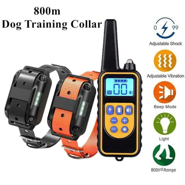 Ultrasonic Anti-Bark Dog Training Collar - Monolog