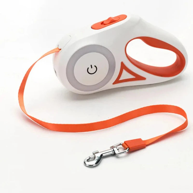 Retractable Adjustable Led Lights Dog Leash - Monolog