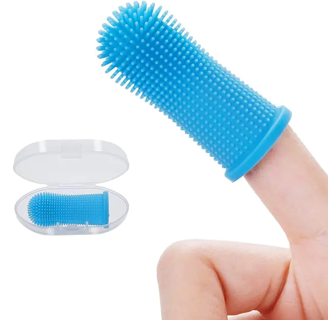 Super Soft Dog Finger Toothbrush - Monolog