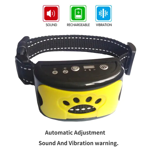 Ultrasonic Anti-Bark Dog Training Collar - Monolog