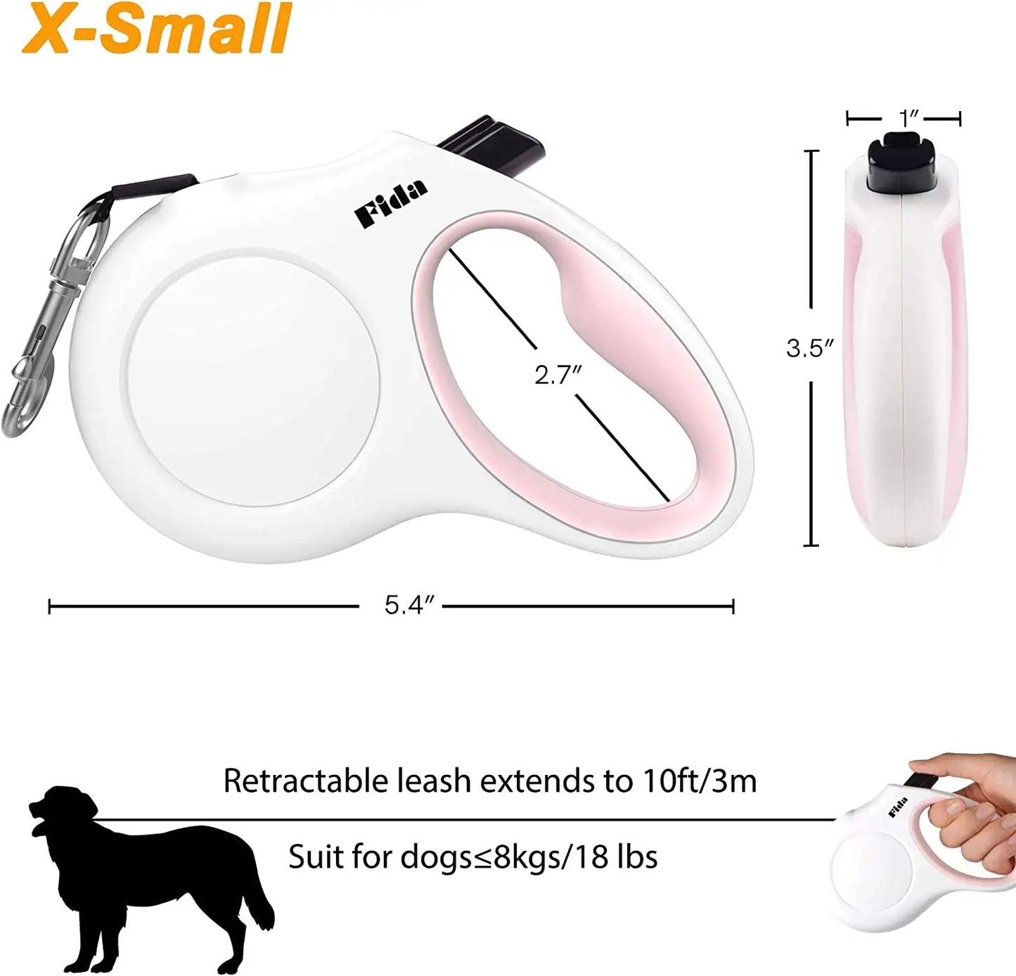 Pet Dog Leash with Dispenser and Poop Bags - Monolog