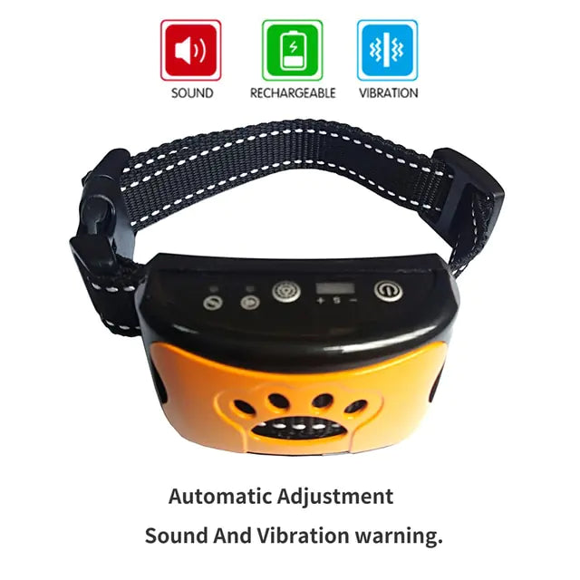 Ultrasonic Anti-Bark Dog Training Collar - Monolog