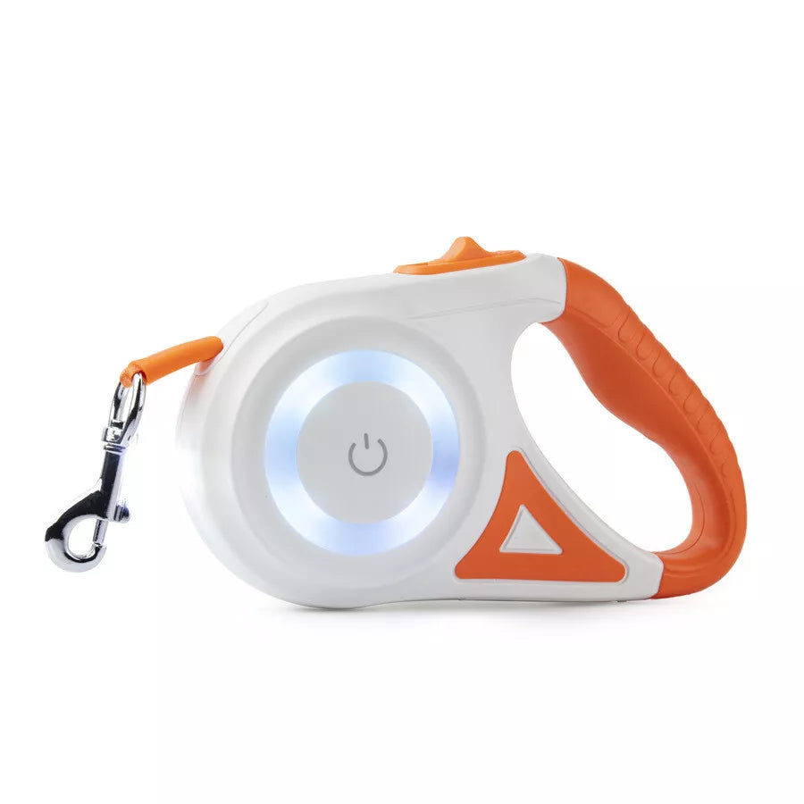 Retractable Adjustable Led Lights Dog Leash