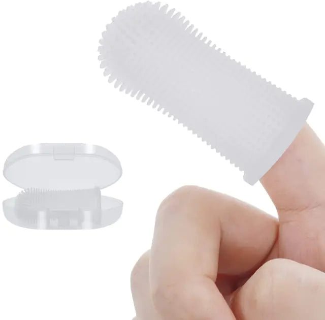 Super Soft Dog Finger Toothbrush - Monolog